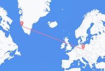 Flyreiser fra Dresden, Tyskland til Nuuk, Grønland