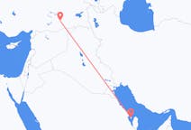 바레인 섬 출발, 디야르바키르 도착 항공편