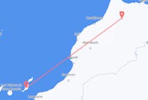 出发地 摩洛哥出发地 非斯目的地 西班牙Ajuy的航班