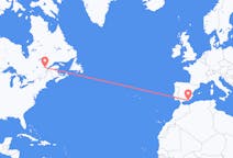 Fly fra Saguenay til Almería