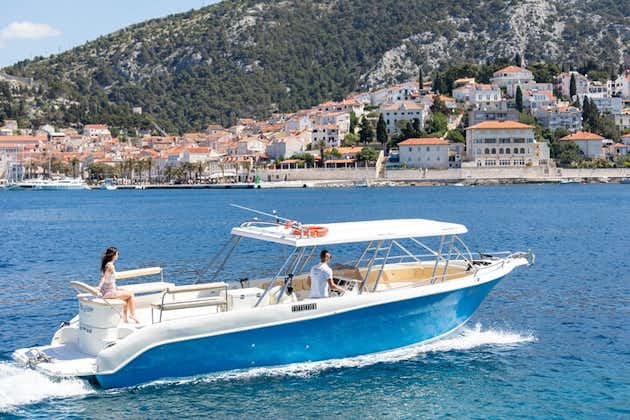 Privé speedboot-transfer van Hvar naar Dubrovnik