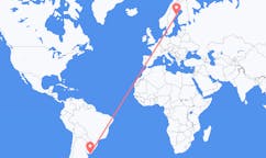 Flights from Punta del Este, Uruguay to Umeå, Sweden