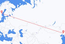 Fly fra Shenyang til Sundsvall