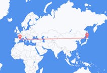 Flights from Asahikawa, Japan to Barcelona, Spain