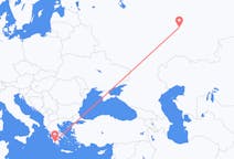 Flights from Nizhnekamsk, Russia to Kalamata, Greece