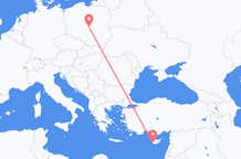 Flyreiser fra Lodz, Polen til Páfos, Kypros