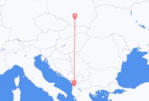 Flights from Krakow to Tirana