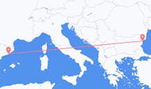 Flights from Barcelona to Varna