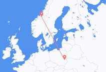Loty z miasta Trondheim do miasta Lublin