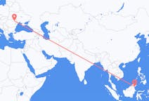 Flyreiser fra Tawau, Malaysia til Iași, Romania