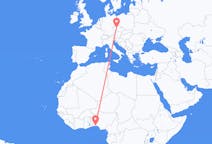 Flights from Lagos to Prague