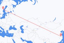 Flights from Nanjing, China to Kramfors Municipality, Sweden