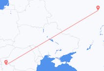 Flyg från Saransk till Belgrad