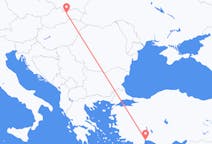 Flights from Poprad in Slovakia to Antalya in Turkey
