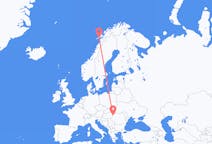 Flyg från Svolvær till Oradea