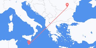 Flights from Malta to Romania