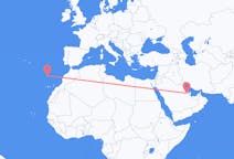 出发地 沙特阿拉伯胡富夫目的地 葡萄牙丰沙尔的航班