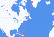 Flyreiser fra Port-au-Prince, Haiti til Nuuk, Grønland