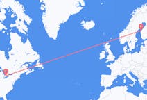 Flights from from London to Vaasa