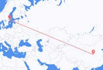 出发地 中国从西安出发目的地 瑞典斯德哥尔摩的航班