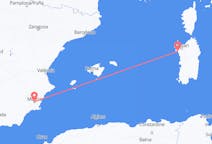 Flights from Alghero, Italy to Murcia, Spain