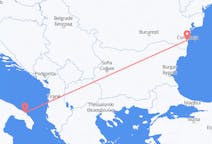 Flyreiser fra Brindisi, Italia til Constanța, Romania