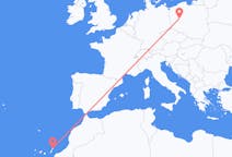 Flyreiser fra Poznan, Polen til Lanzarote, Spania