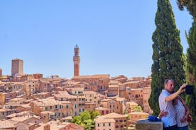 Middelalderperler i Toscana: Siena, San Gimignano og Monteriggioni