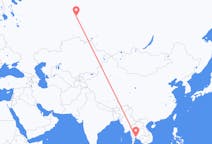 Flyg från Bangkok till Khanty-Mansiysk