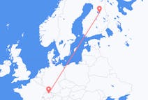Flights from Kajaani to Zurich