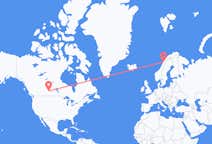 Flights from Saskatoon to Bodø