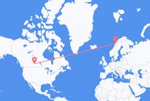 Flyrejser fra Saskatoon, Canada til Bodø, Norge