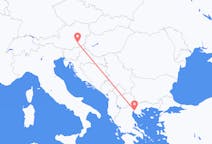 Flights from Thessaloniki to Graz