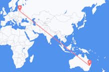 Flyreiser fra Tamworth, Australia, til Vilnius, Australia