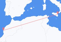 Flights from Essaouira, Morocco to Catania, Italy