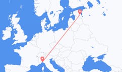 Flights from Genoa to Tartu