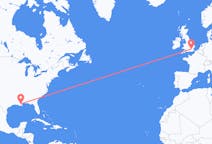 Flights from New Orleans, the United States to London, England