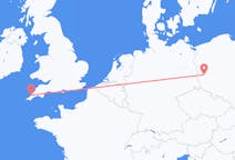 Flights from Zielona Góra, Poland to Newquay, the United Kingdom