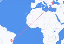 Flyrejser fra Ipatinga, Brasilien til Istanbul, Tyrkiet