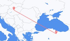 Flyg från Budapest, Ungern till Tokat, Turkiet