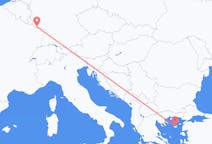 Flights from Lemnos, Greece to Saarbrücken, Germany