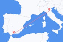 Flyg från Malaga, Spanien till Bologna, Italien