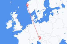 Flyrejser fra Ljubljana til Bergen
