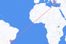 Flyrejser fra Florianópolis, Brasilien til Karpathos, Grækenland