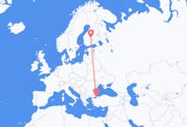 Flights from Istanbul, Turkey to Jyväskylä, Finland