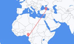 Flüge von Malabo, Äquatorialguinea nach Tokat, die Türkei