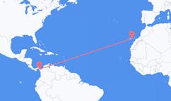 Flights from La Palma, Panama to Las Palmas, Spain