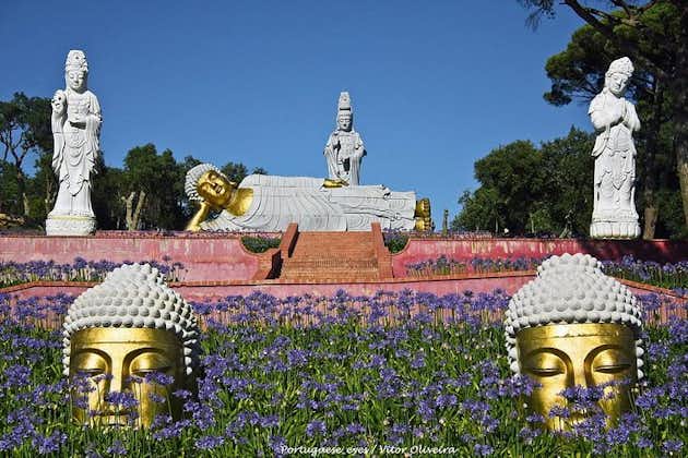 Buddha Eden Garden et village d'Óbidos au Portugal (70 km de Lisbonne)