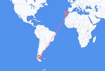 Flights from Punta Arenas, Chile to Lanzarote, Spain