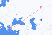 Flights from Magnitogorsk, Russia to Samos, Greece